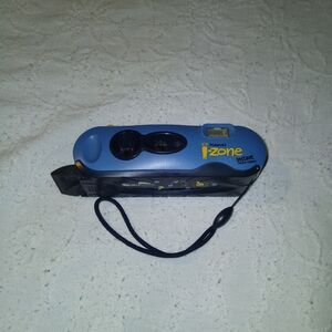 Vintage Polaroid i-Zone Instant Camera - Blue and Yellow